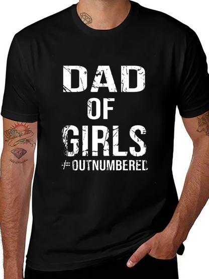 Camiseta Negra Dad of Girls