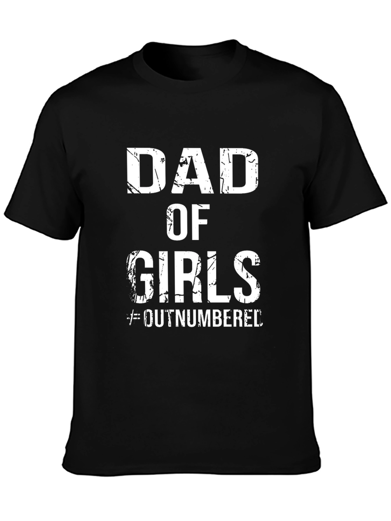 Camiseta Negra Dad of Girls
