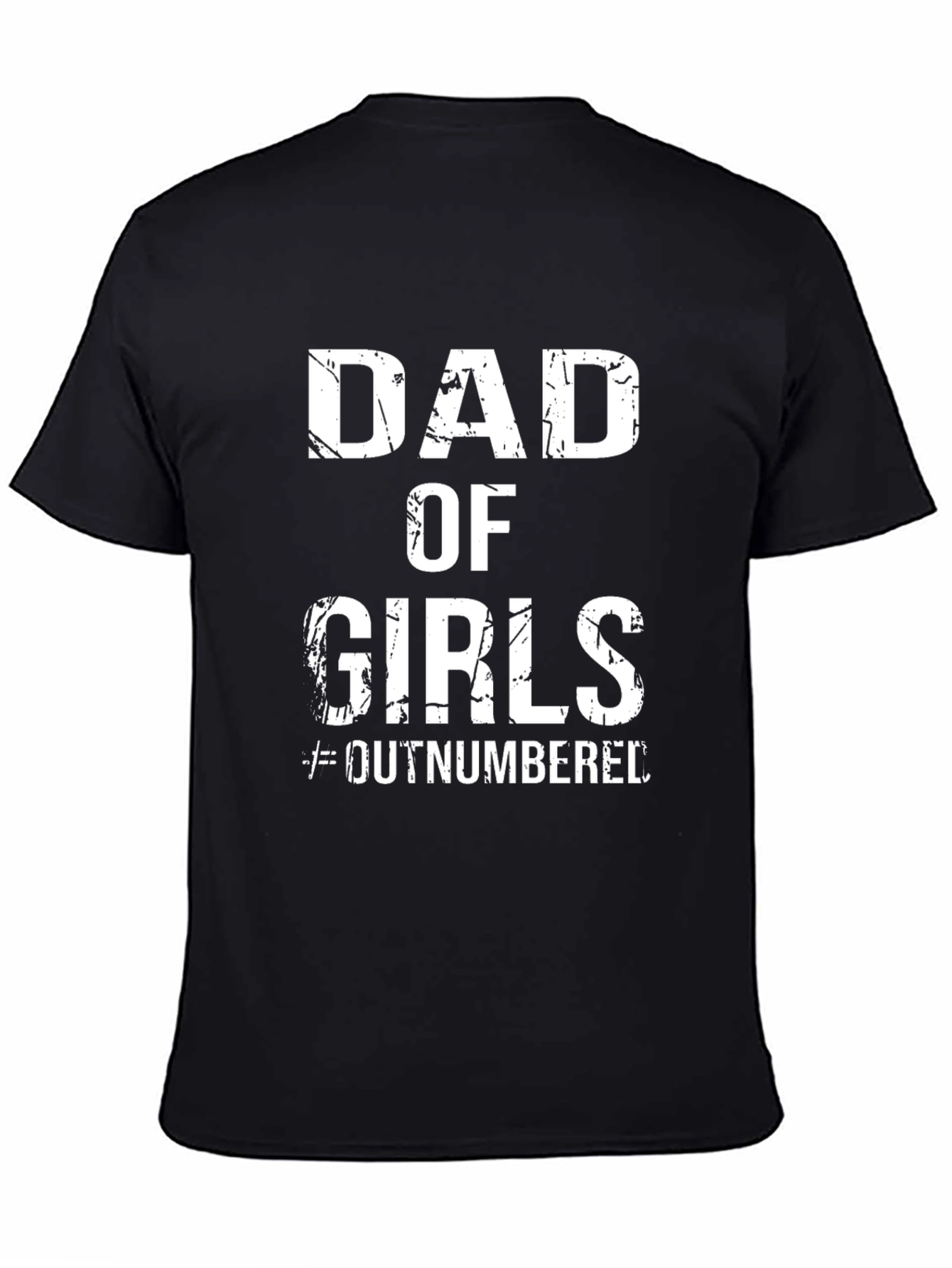 Camiseta Negra Dad of Girls