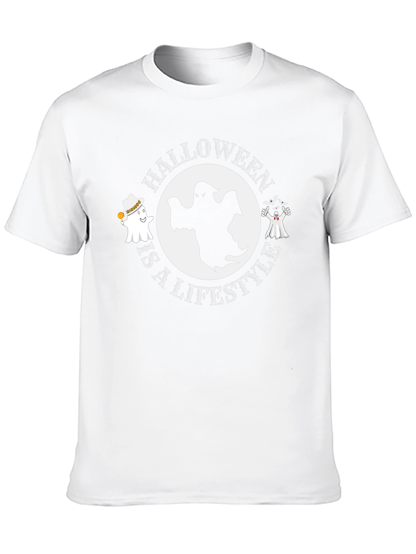 Camiseta Negra Halloween Lifestyle
