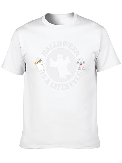 Camiseta Negra Halloween Lifestyle