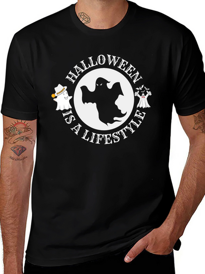 Camiseta Negra Halloween Lifestyle