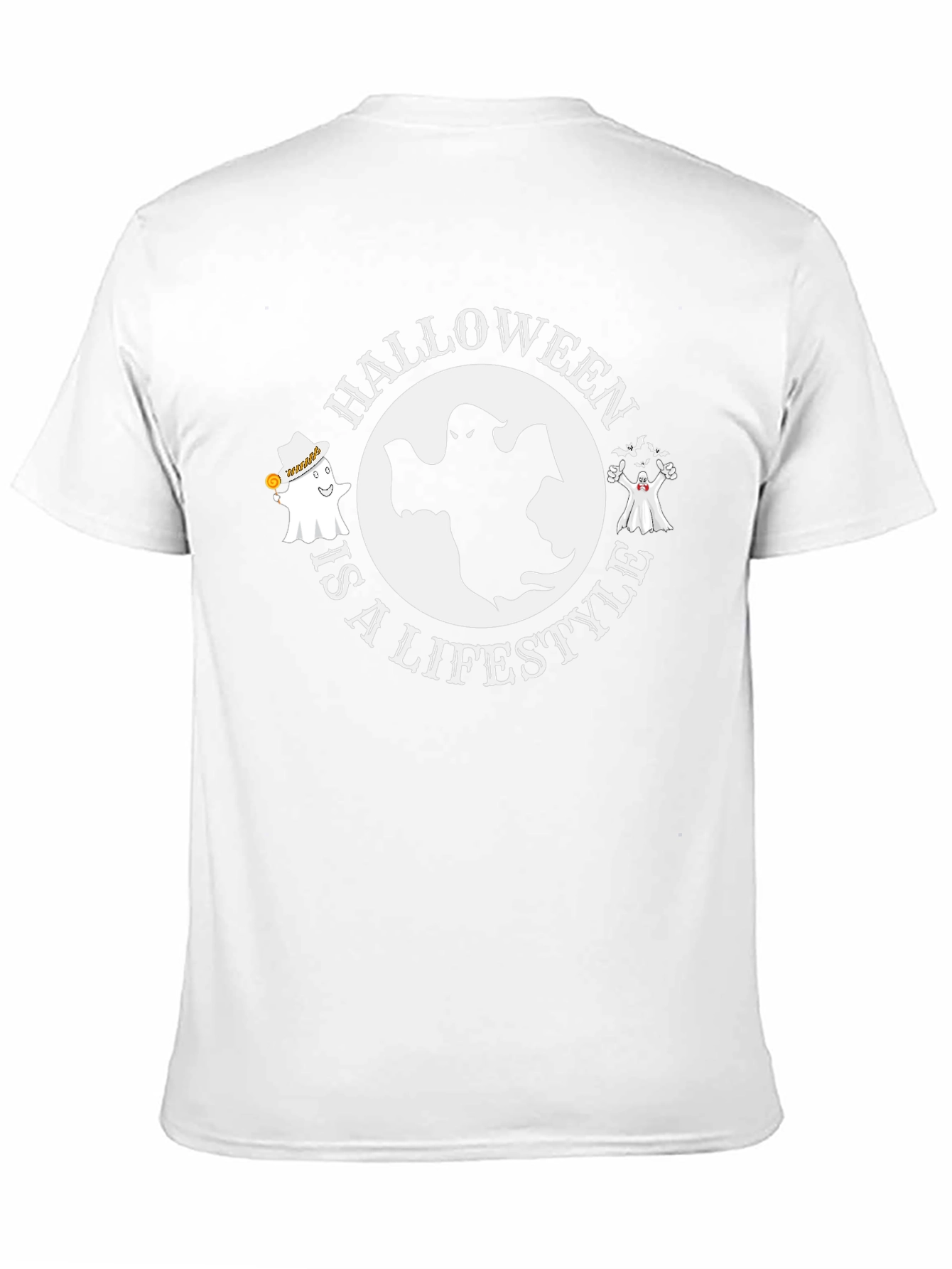 Camiseta Negra Halloween Lifestyle