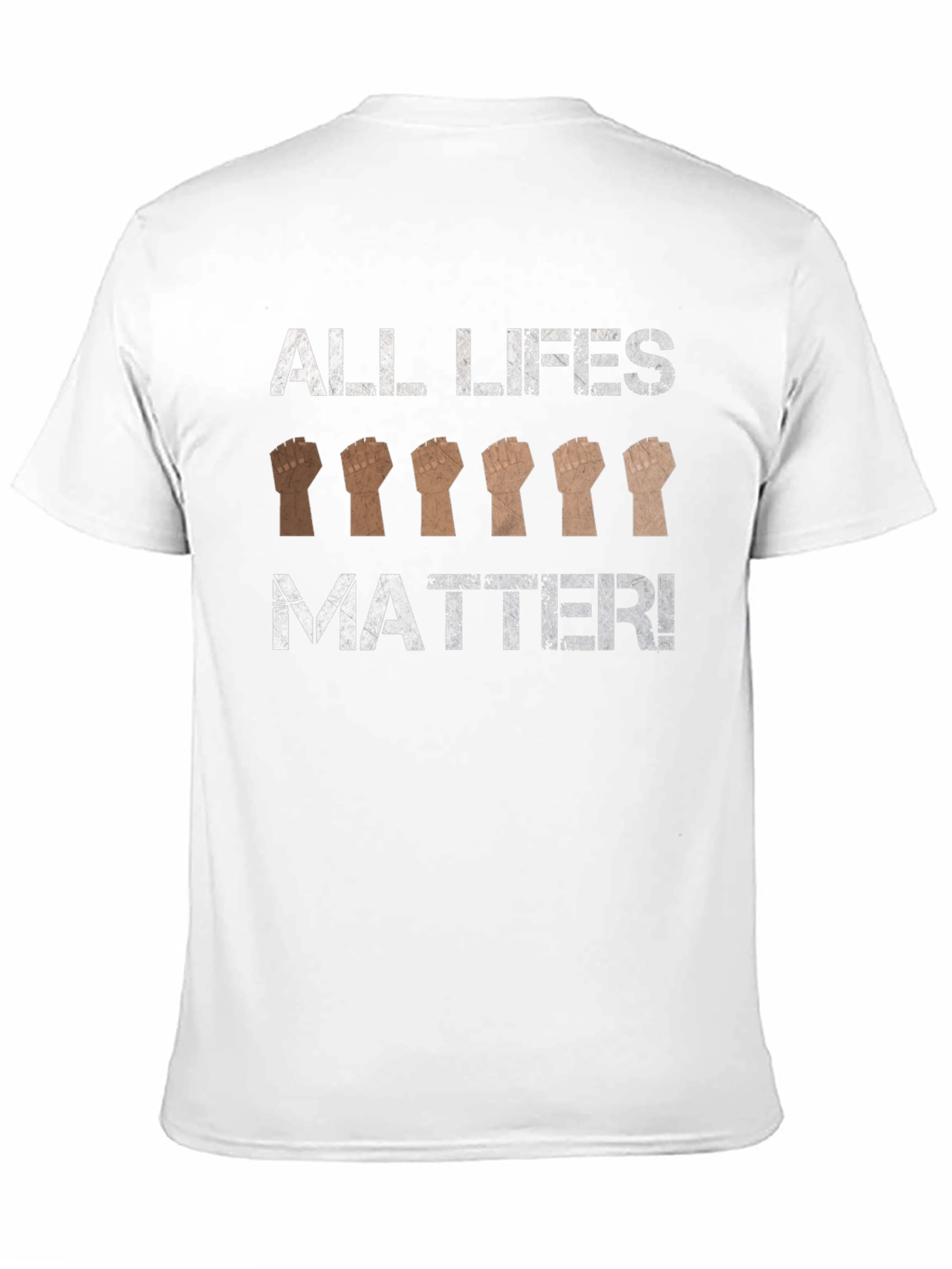 Camiseta Negra Todas Las Vidas Importan