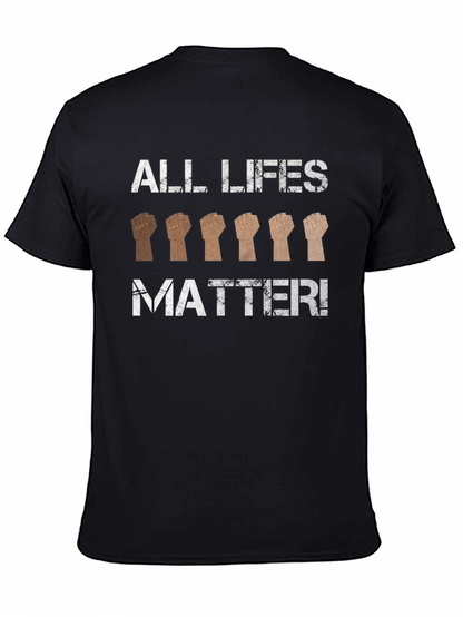 Camiseta Negra Todas Las Vidas Importan