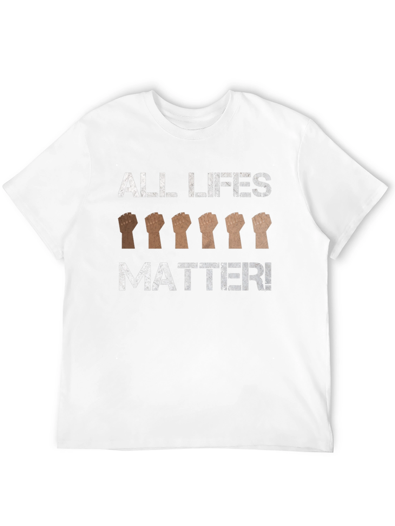 Camiseta Negra Todas Las Vidas Importan