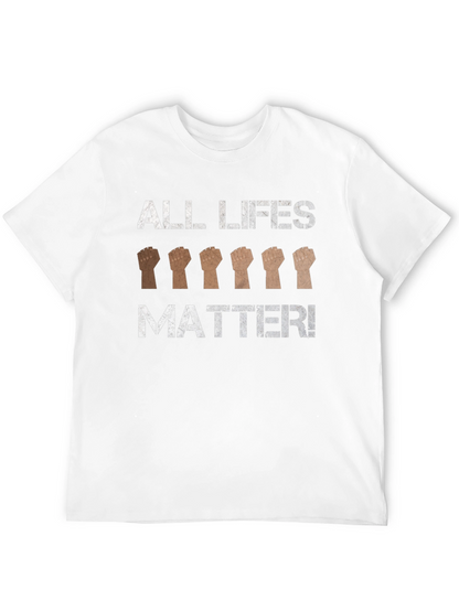 Camiseta Negra Todas Las Vidas Importan