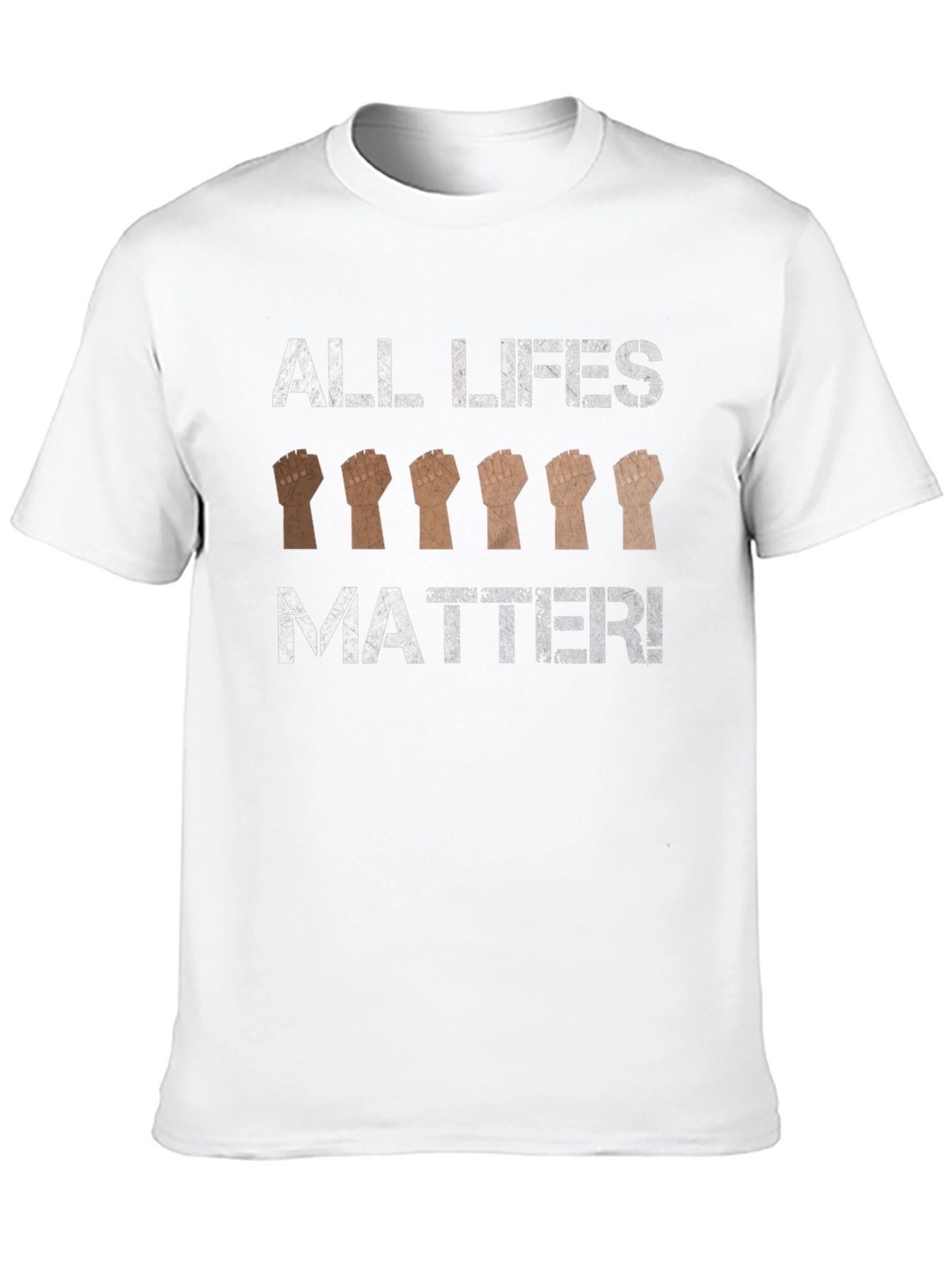 Camiseta Negra Todas Las Vidas Importan