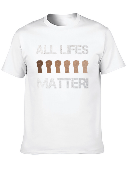 Camiseta Negra Todas Las Vidas Importan