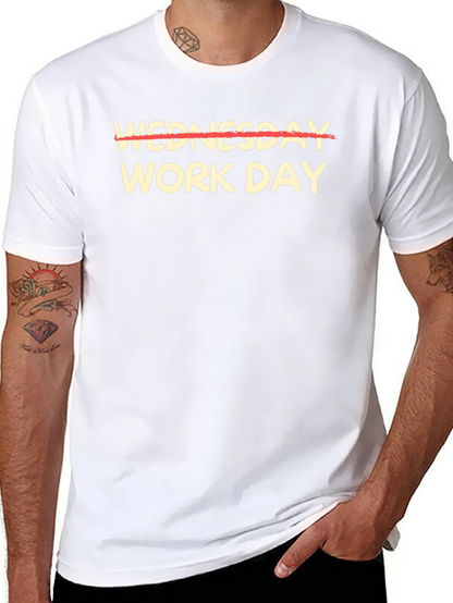 Camiseta Negra - Miércoles No es Día Laboral