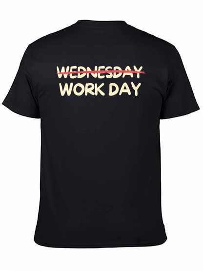 Camiseta Negra - Miércoles No es Día Laboral