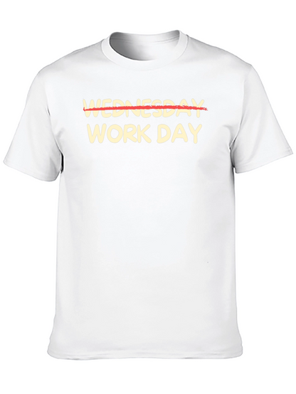 Camiseta Negra - Miércoles No es Día Laboral