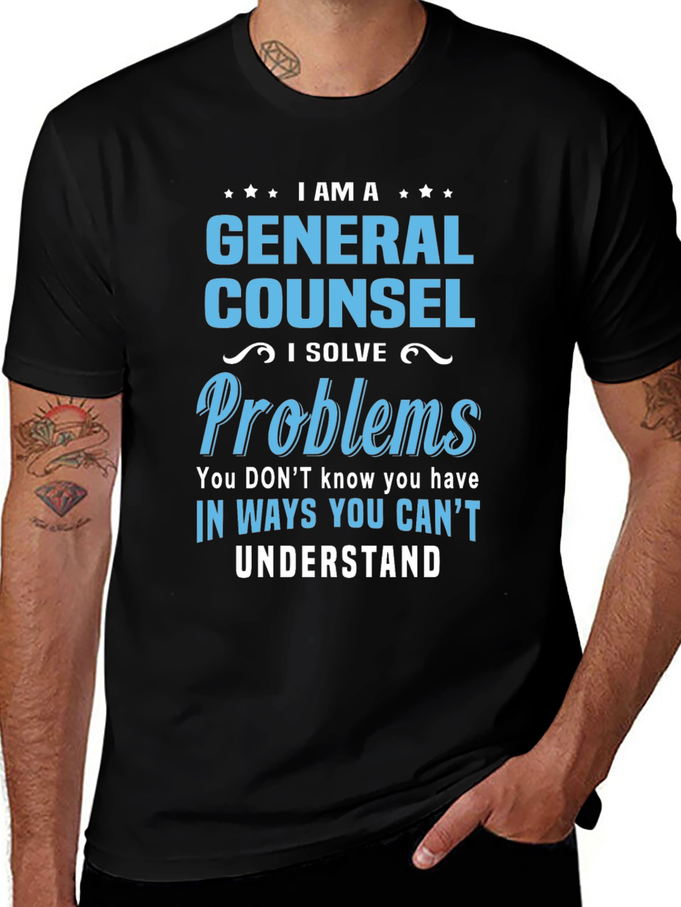 Camiseta General Counsel: Resuelve Problemas