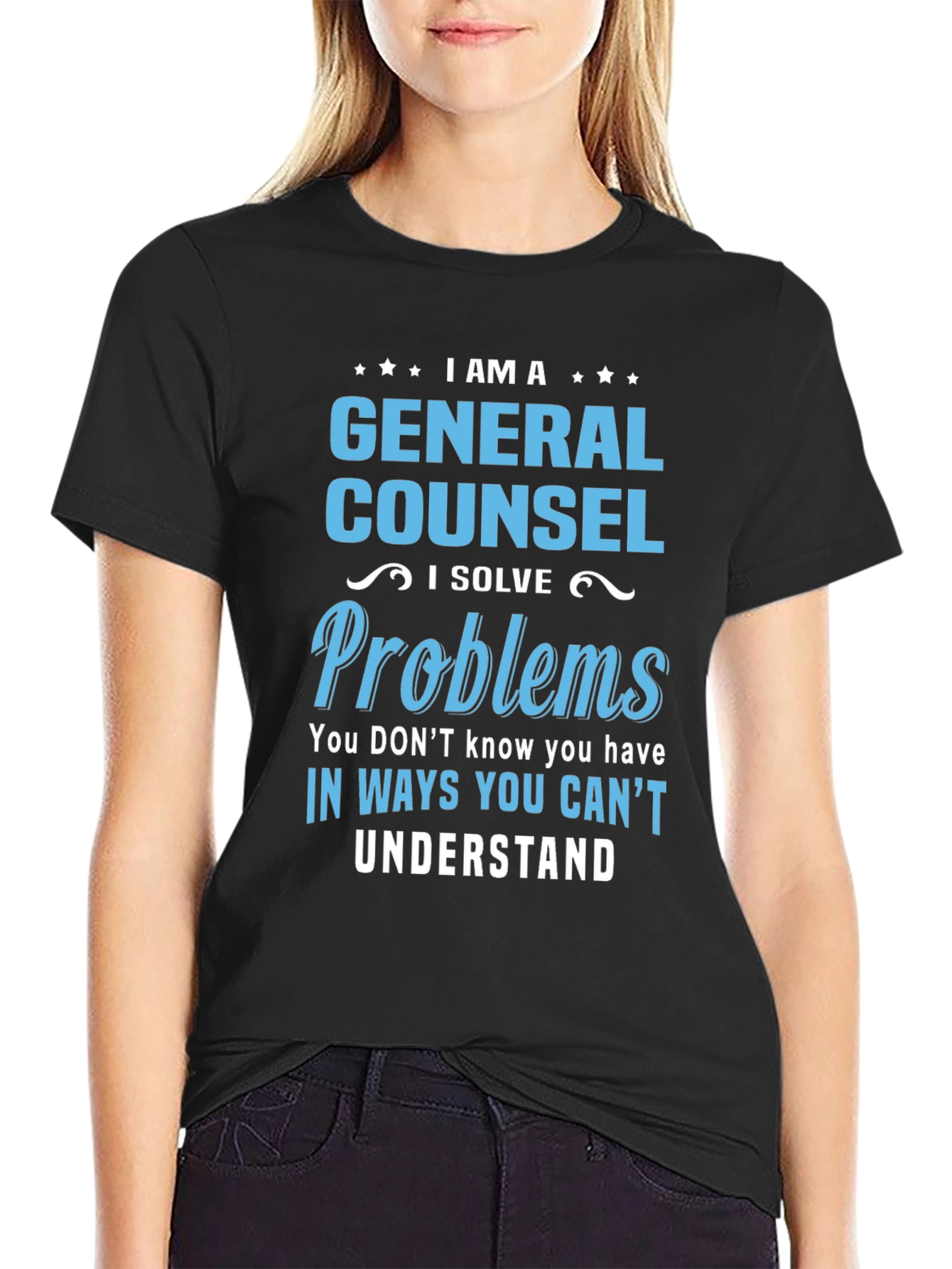 Camiseta General Counsel: Resuelve Problemas