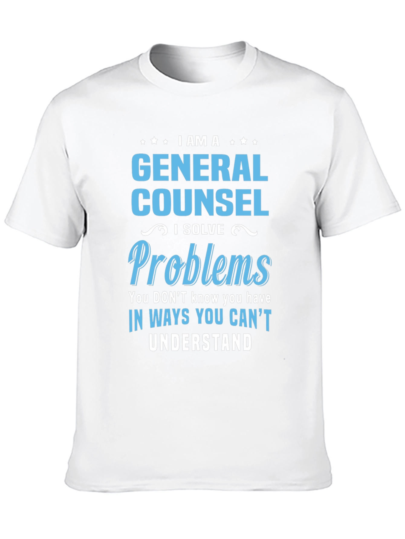 Camiseta General Counsel: Resuelve Problemas