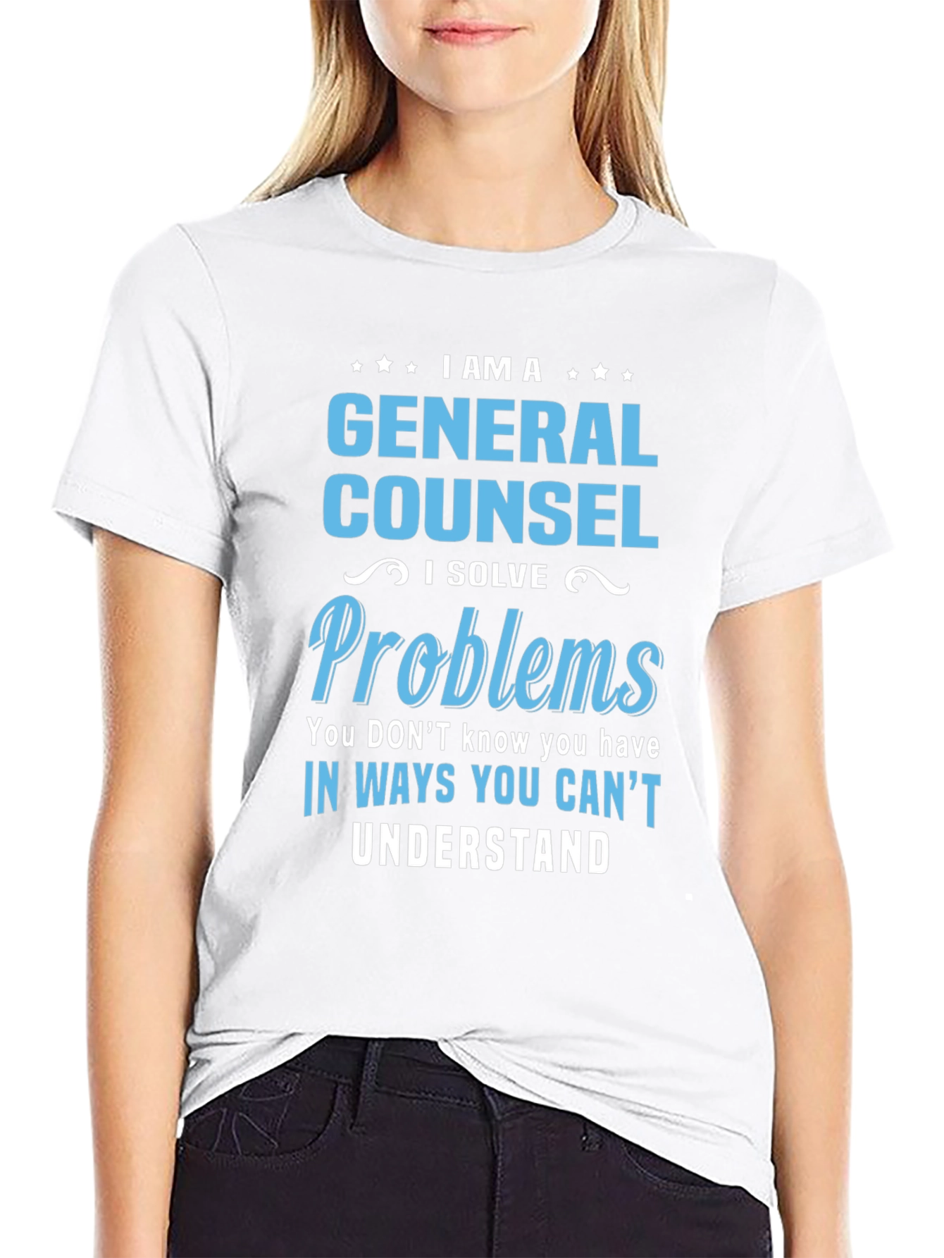 Camiseta General Counsel: Resuelve Problemas