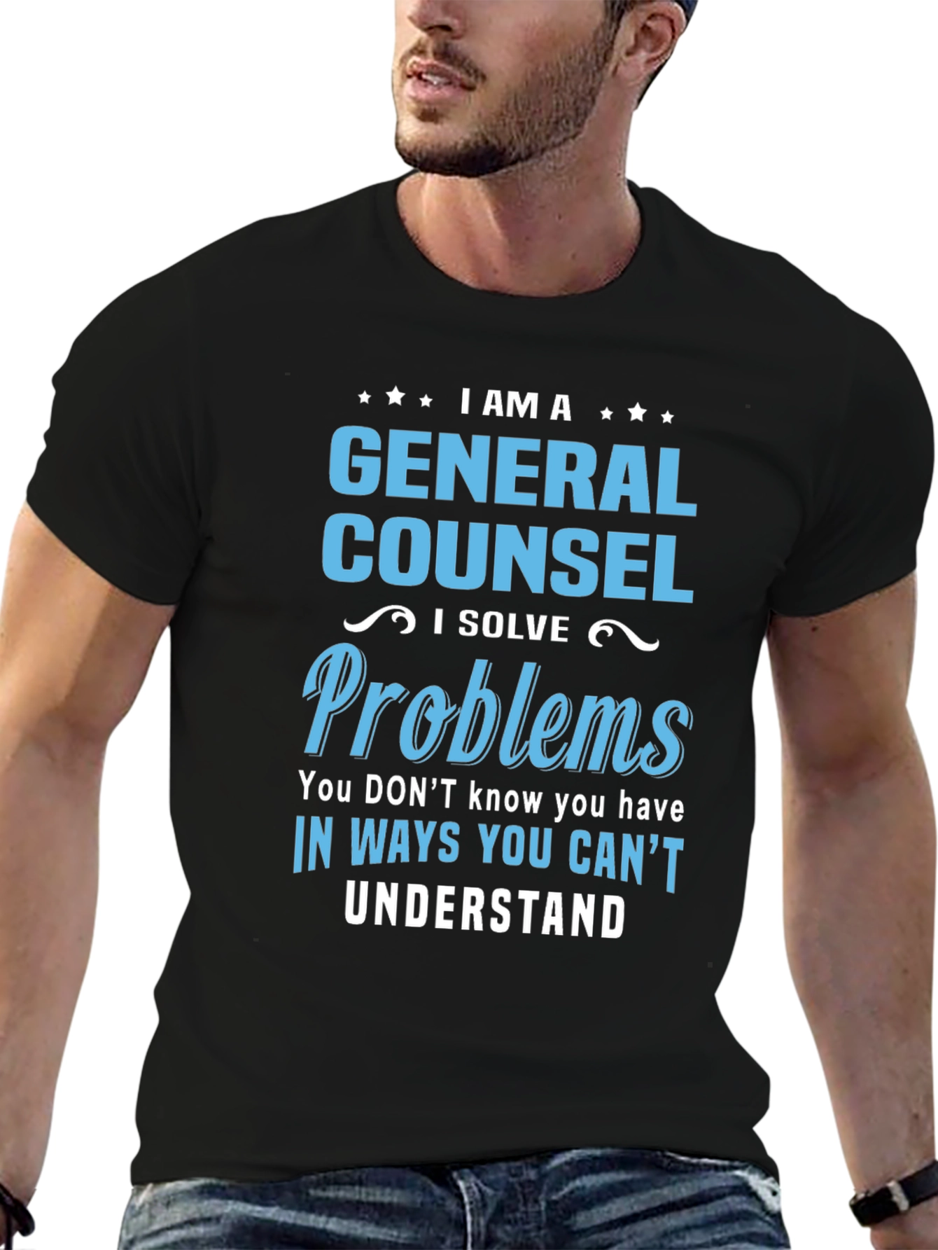 Camiseta General Counsel: Resuelve Problemas