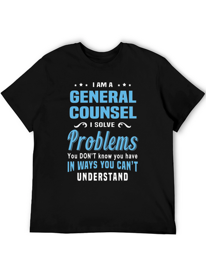 Camiseta General Counsel: Resuelve Problemas