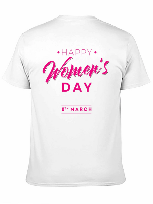 Camiseta Negra Día de la Mujer - 8 de Marzo