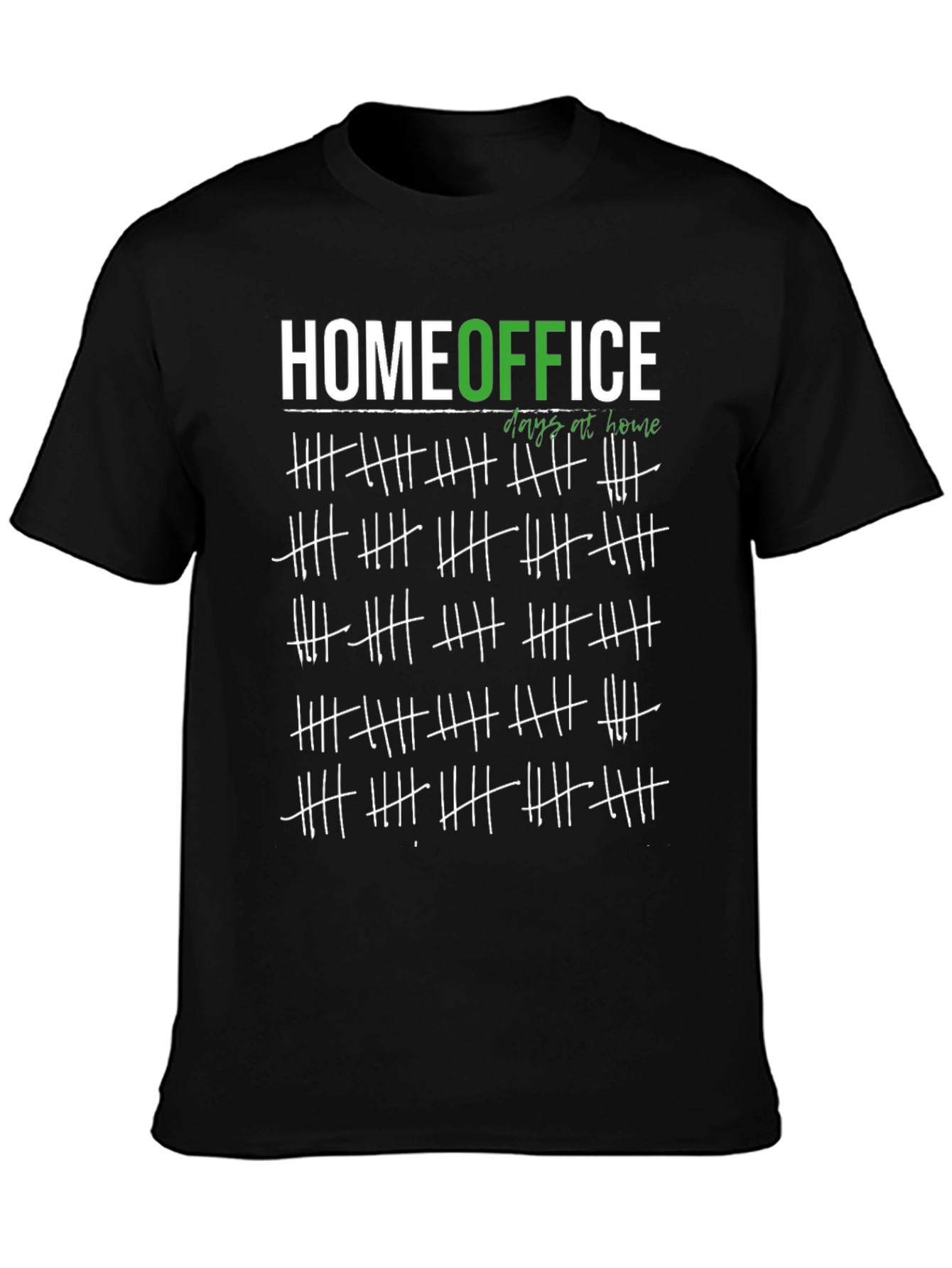 Camiseta Hombre Home Office - Días en Casa