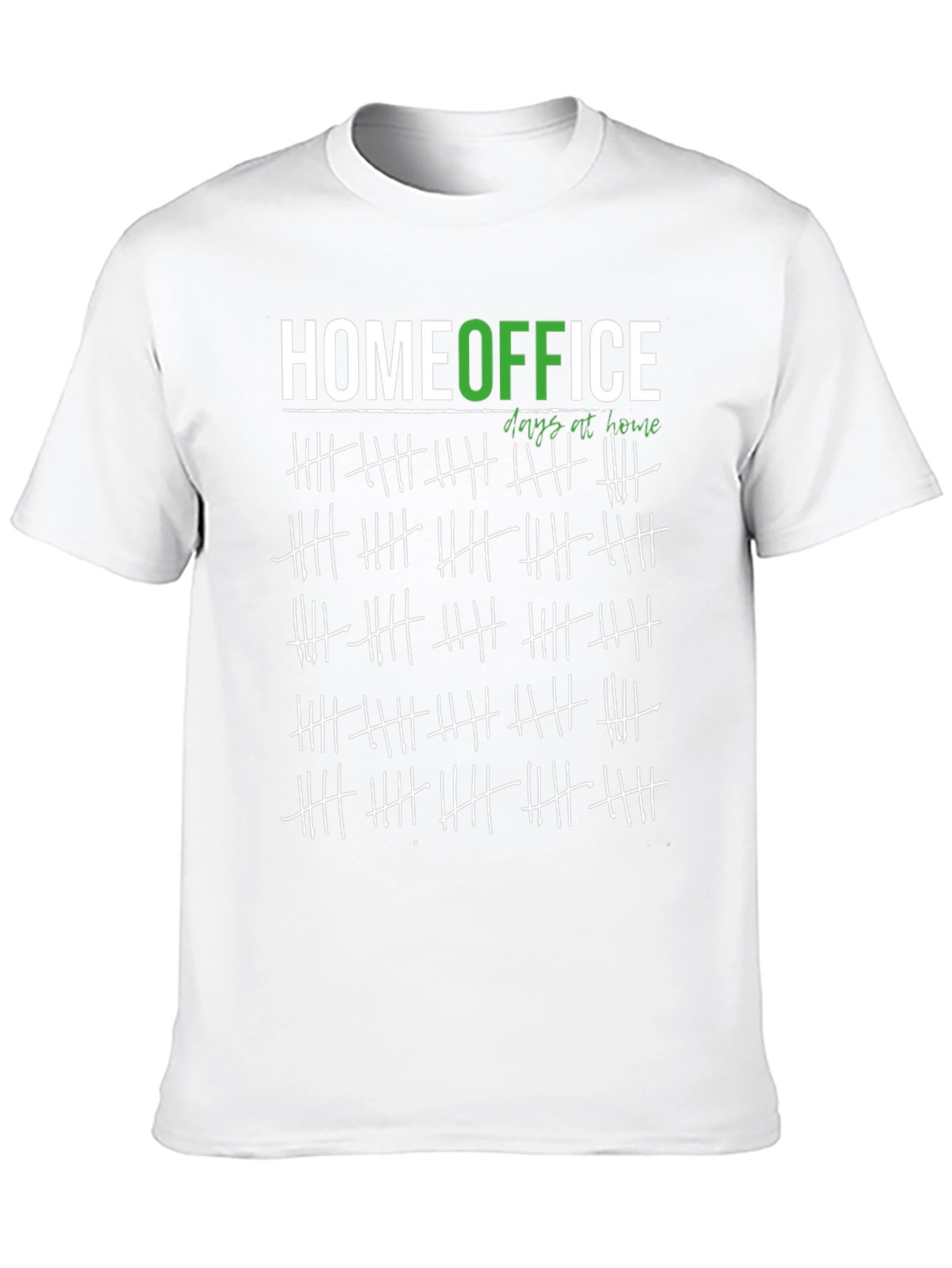 Camiseta Hombre Home Office - Días en Casa