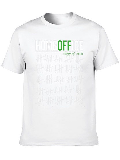 Camiseta Hombre Home Office - Días en Casa