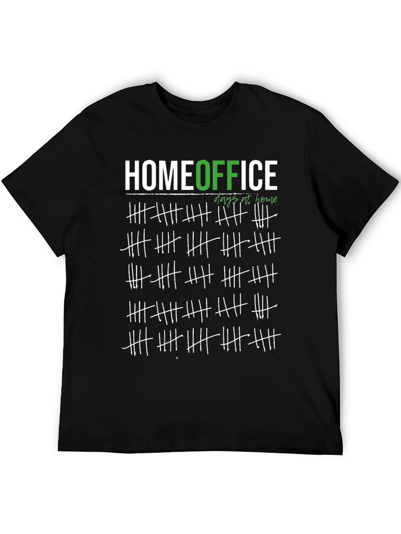 Camiseta Hombre Home Office - Días en Casa