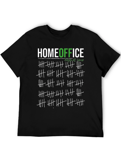 Camiseta Hombre Home Office - Días en Casa