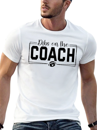 Camiseta Divertida: ¡Dibs en el Entrenador!