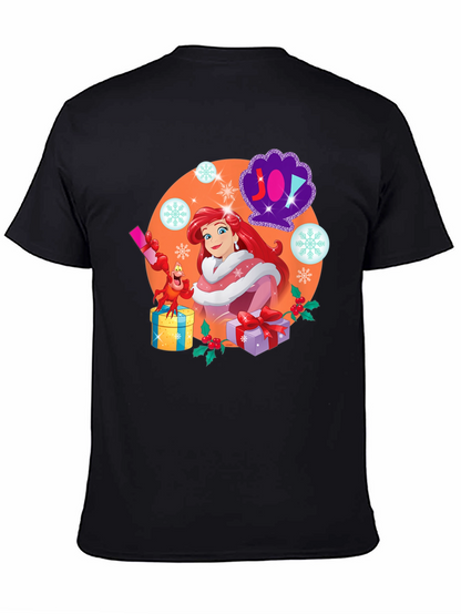 Camiseta Navidad Ariel y Sebastián