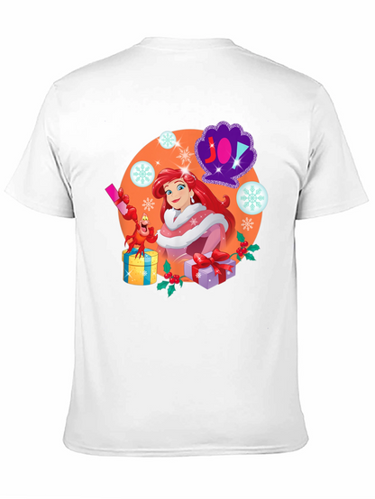Camiseta Navidad Ariel y Sebastián