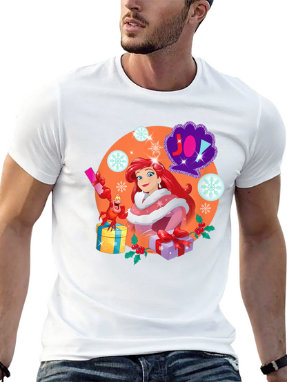 Camiseta Navidad Ariel y Sebastián