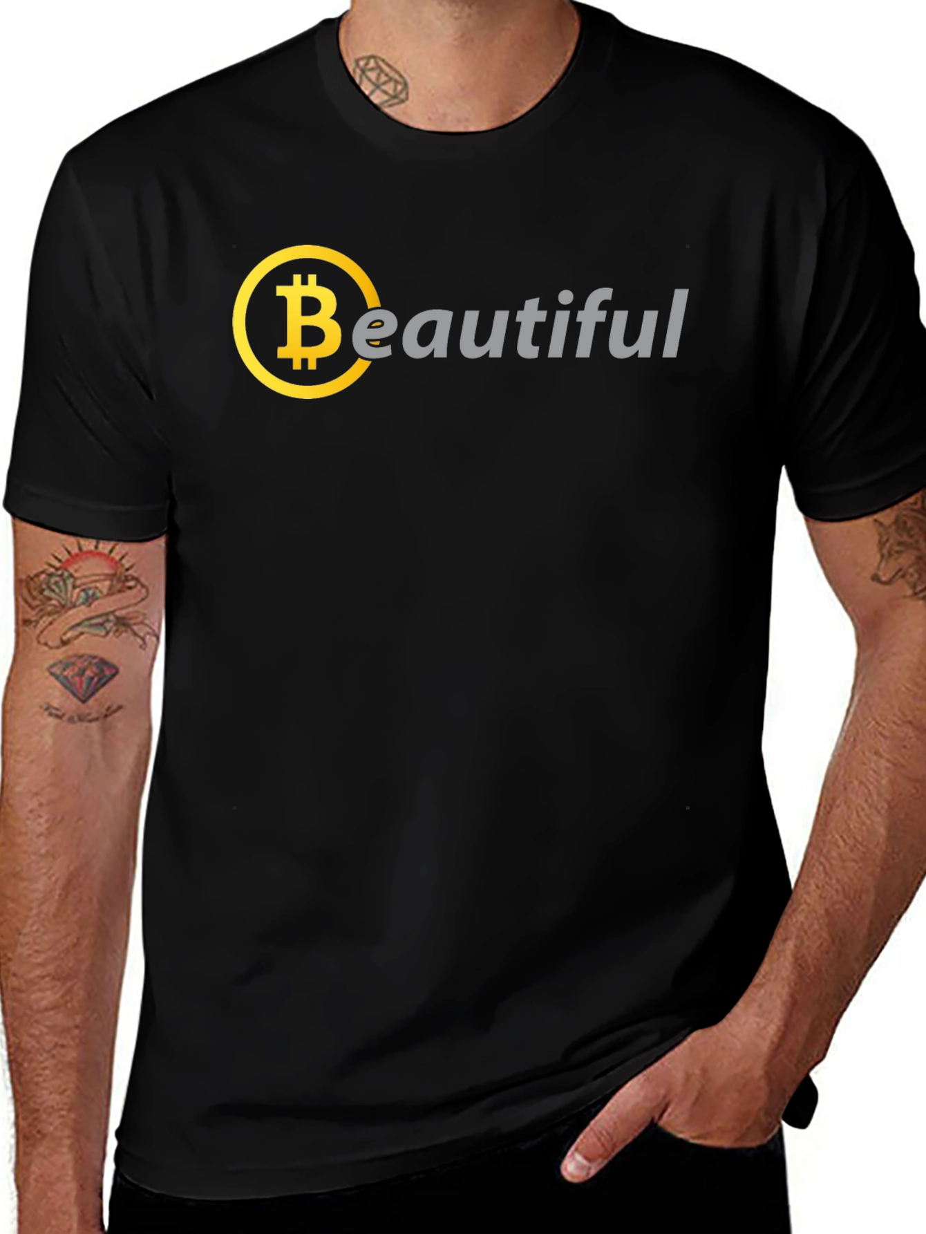Camiseta Bitcoin Beautiful - Crypto Moda