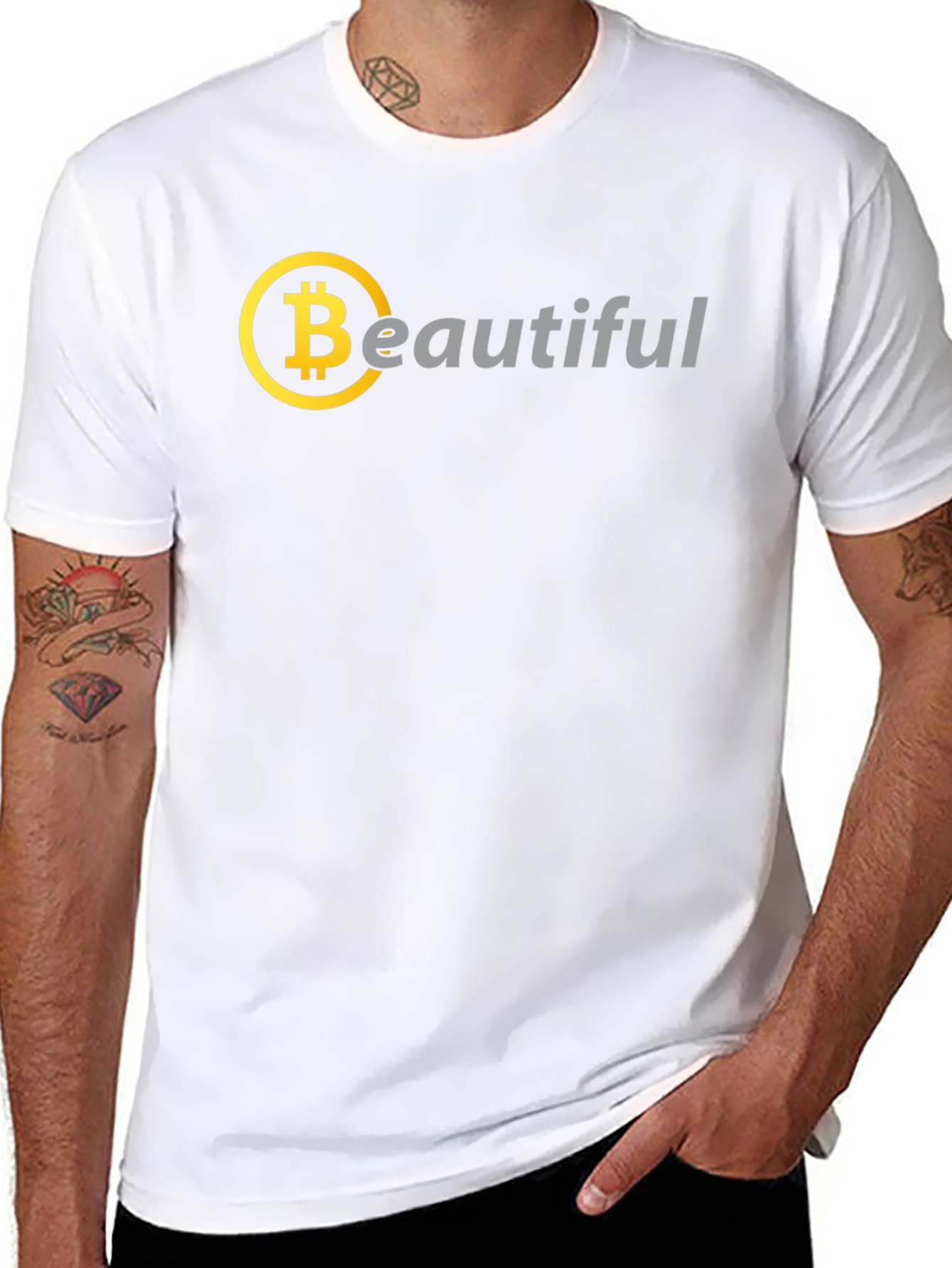 Camiseta Bitcoin Beautiful - Crypto Moda