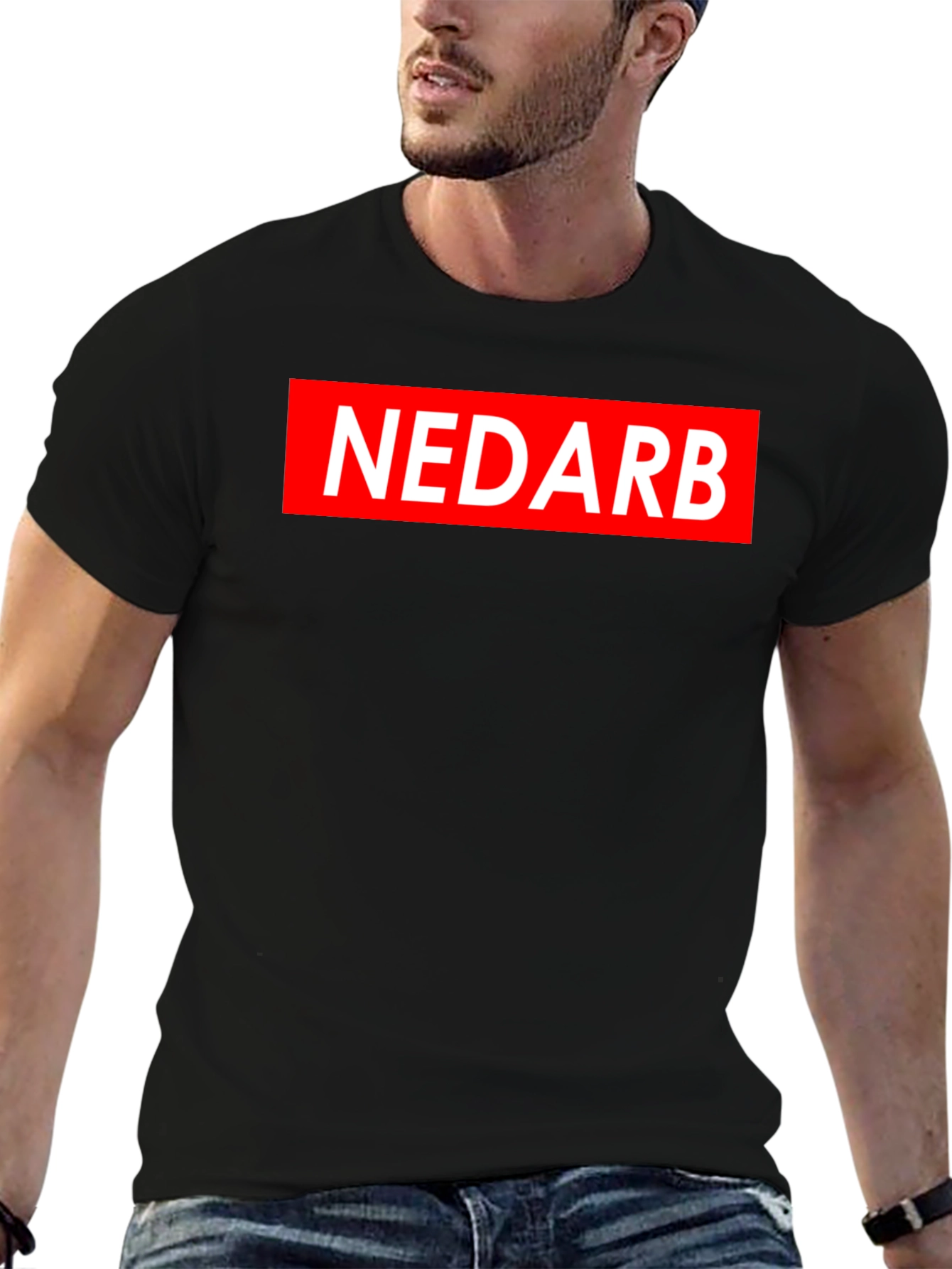 Camiseta Negra NEDARB Estilo Urbano