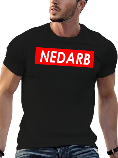 Camiseta Negra NEDARB Estilo Urbano