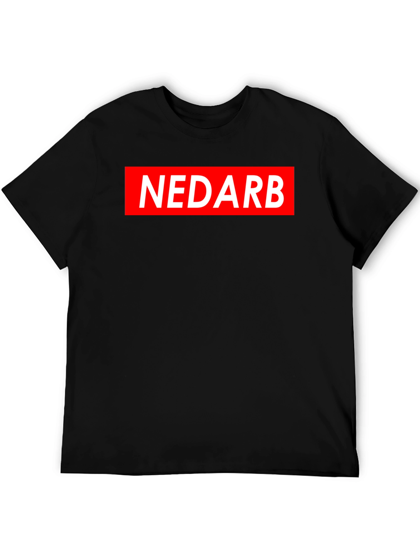 Camiseta Negra NEDARB Estilo Urbano