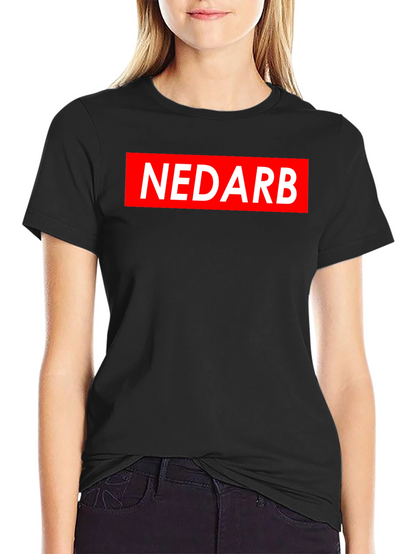 Camiseta Negra NEDARB Estilo Urbano