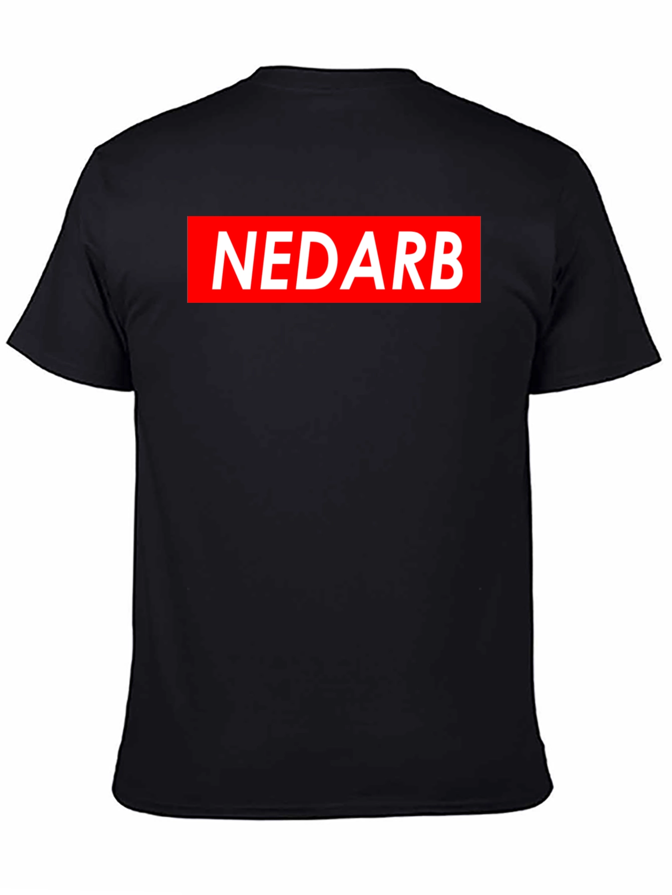 Camiseta Negra NEDARB Estilo Urbano