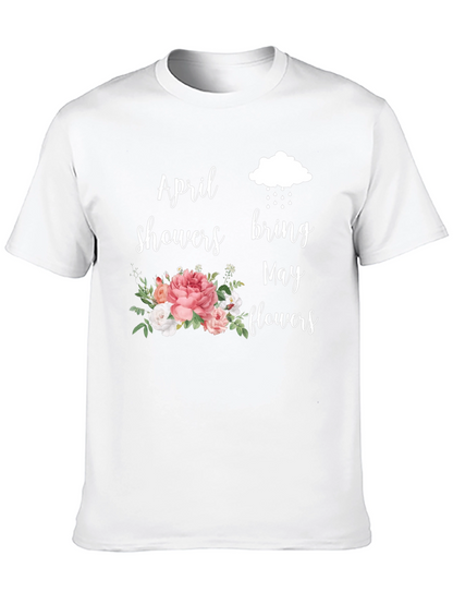 Camiseta April Showers Bring May Flowers