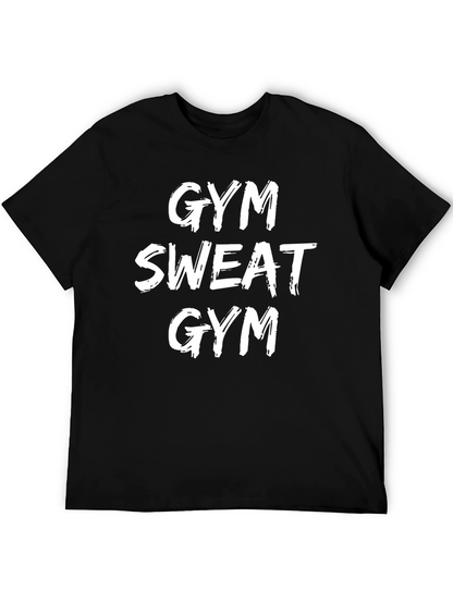 Camiseta Negra Gym Sweat Gym