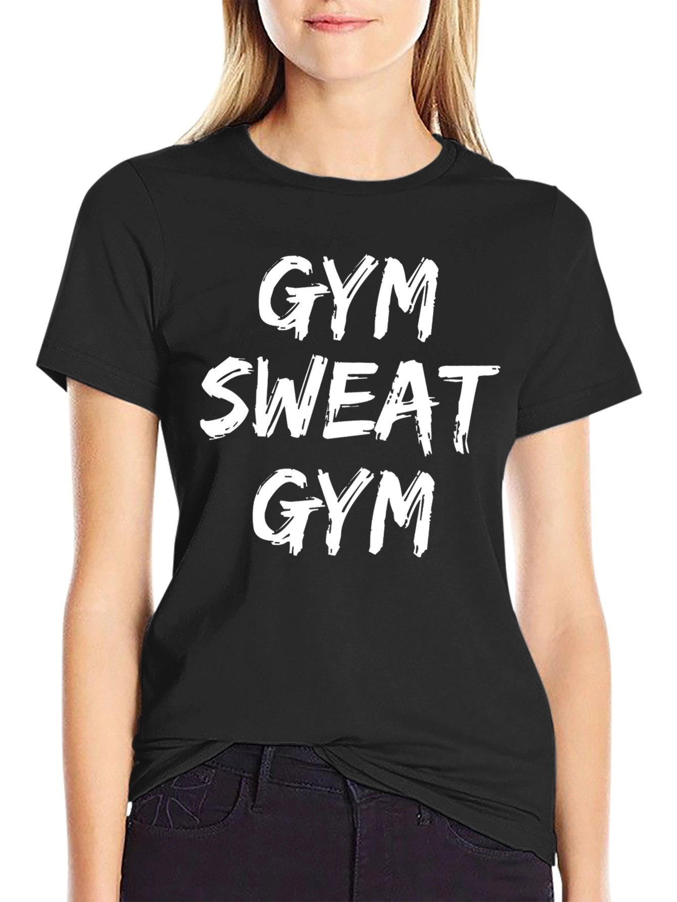 Camiseta Negra Gym Sweat Gym