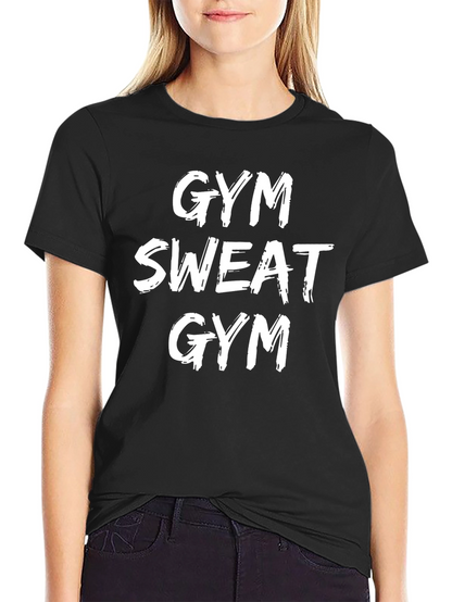 Camiseta Negra Gym Sweat Gym