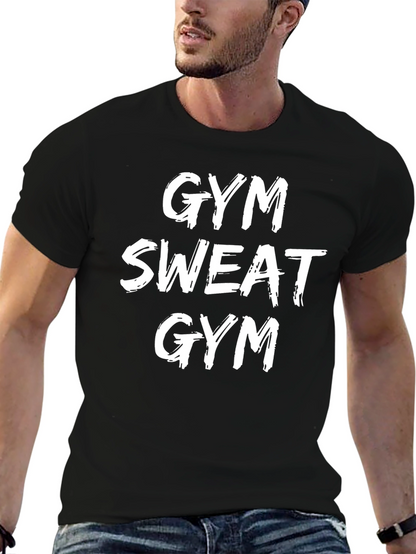 Camiseta Negra Gym Sweat Gym