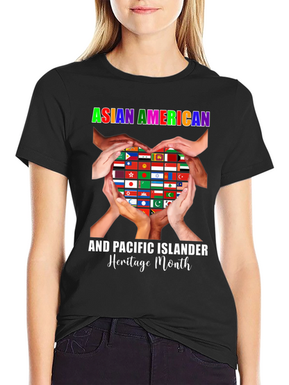 Camiseta Mes Herencia Asiático-Americana Isleños Pacíficos