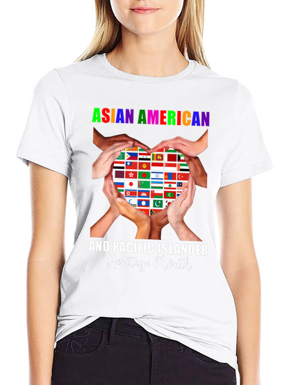 Camiseta Mes Herencia Asiático-Americana Isleños Pacíficos