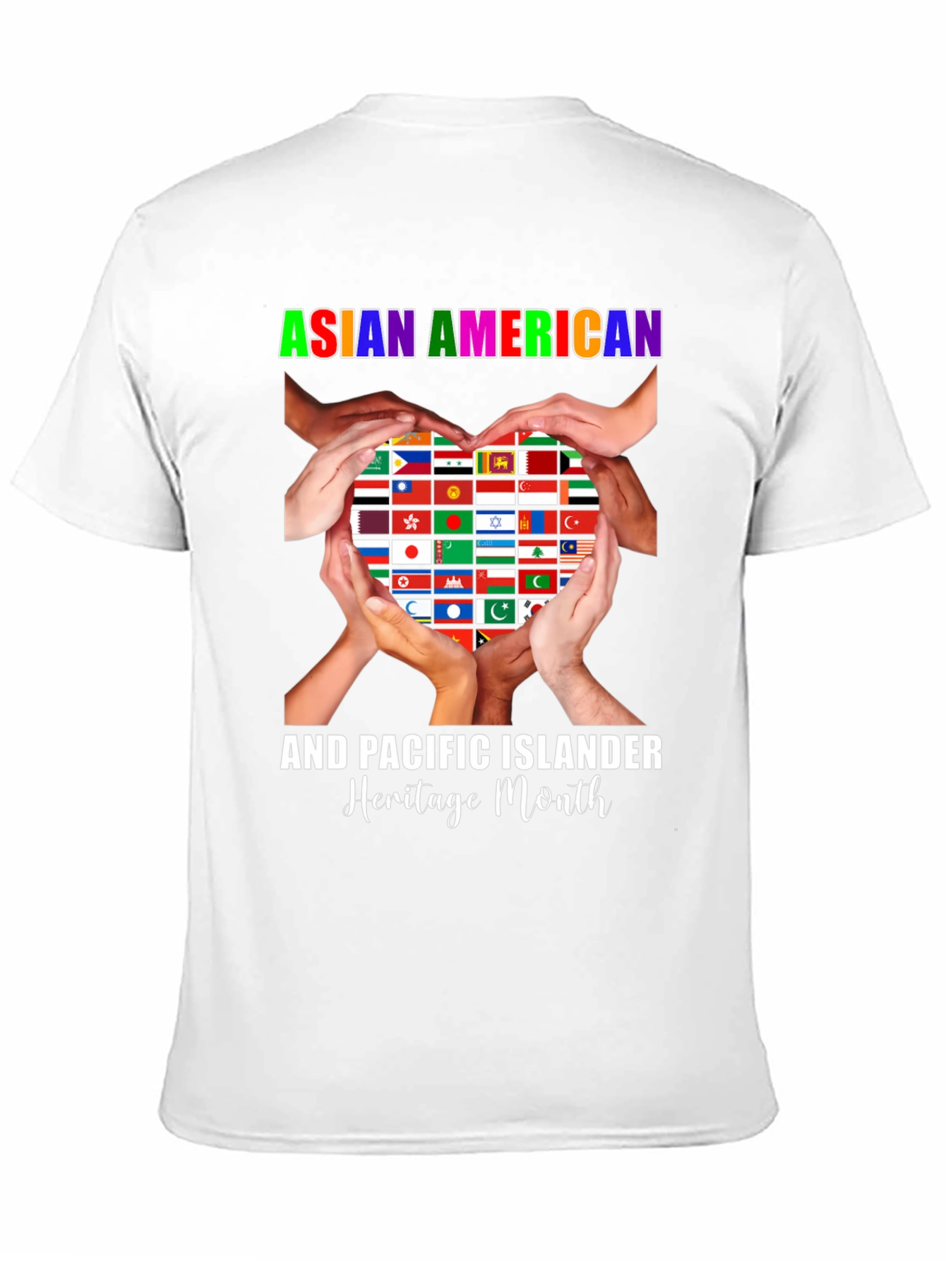 Camiseta Mes Herencia Asiático-Americana Isleños Pacíficos