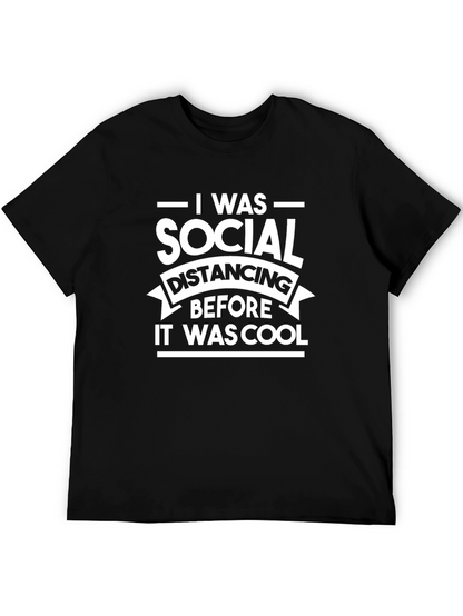 Camiseta Distanciamiento Social - Hombre