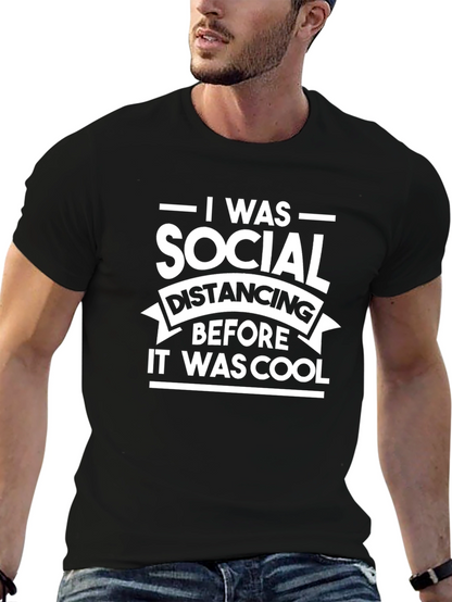 Camiseta Distanciamiento Social - Hombre