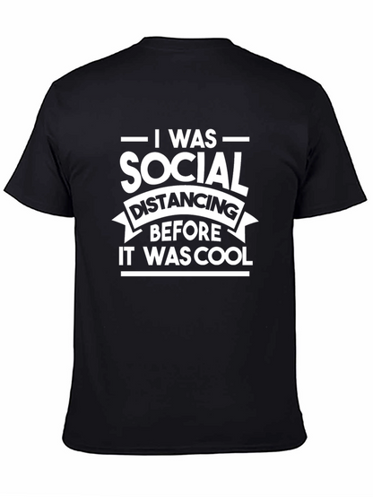Camiseta Distanciamiento Social - Hombre